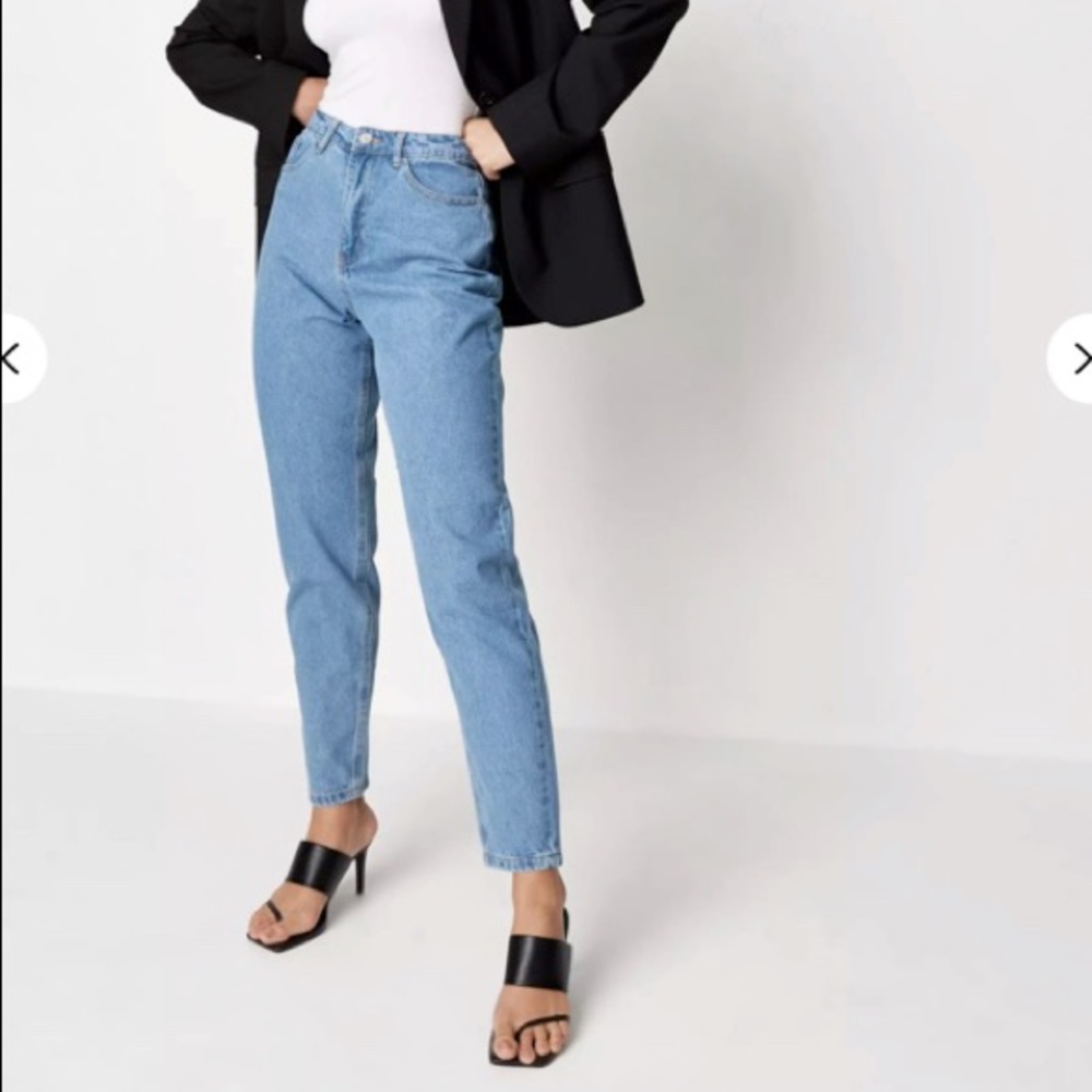 Blue riot high waisted mom jean